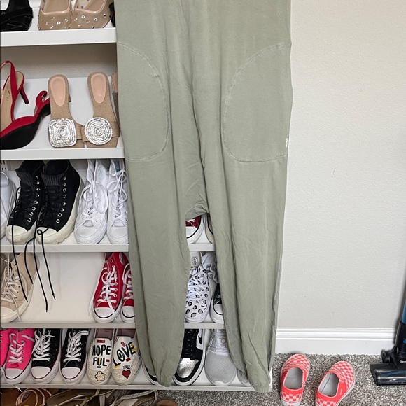 FP Movement by Free People Olive V-Neck Jumpsuit - Picture 2 of 4